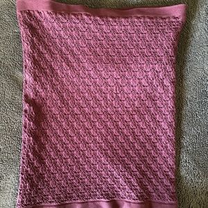 Intimately Free People Dark Purple Textured Tube Top